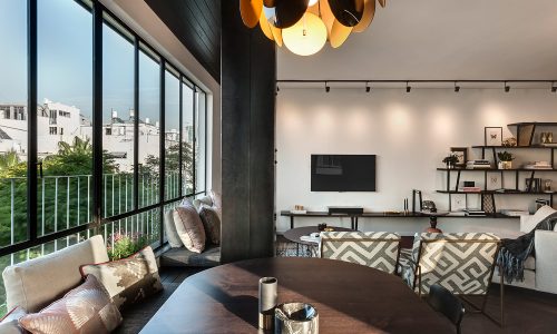 דירה בתל-אביב – הפרופיל הבלגי ממשיך את העיצוב המוקפד של אושרי ודנה