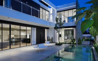 Modern Minimalistic Steel Frame