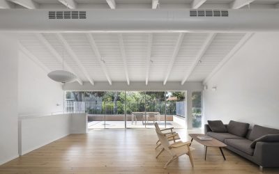 Town-House with White Steel-Windows