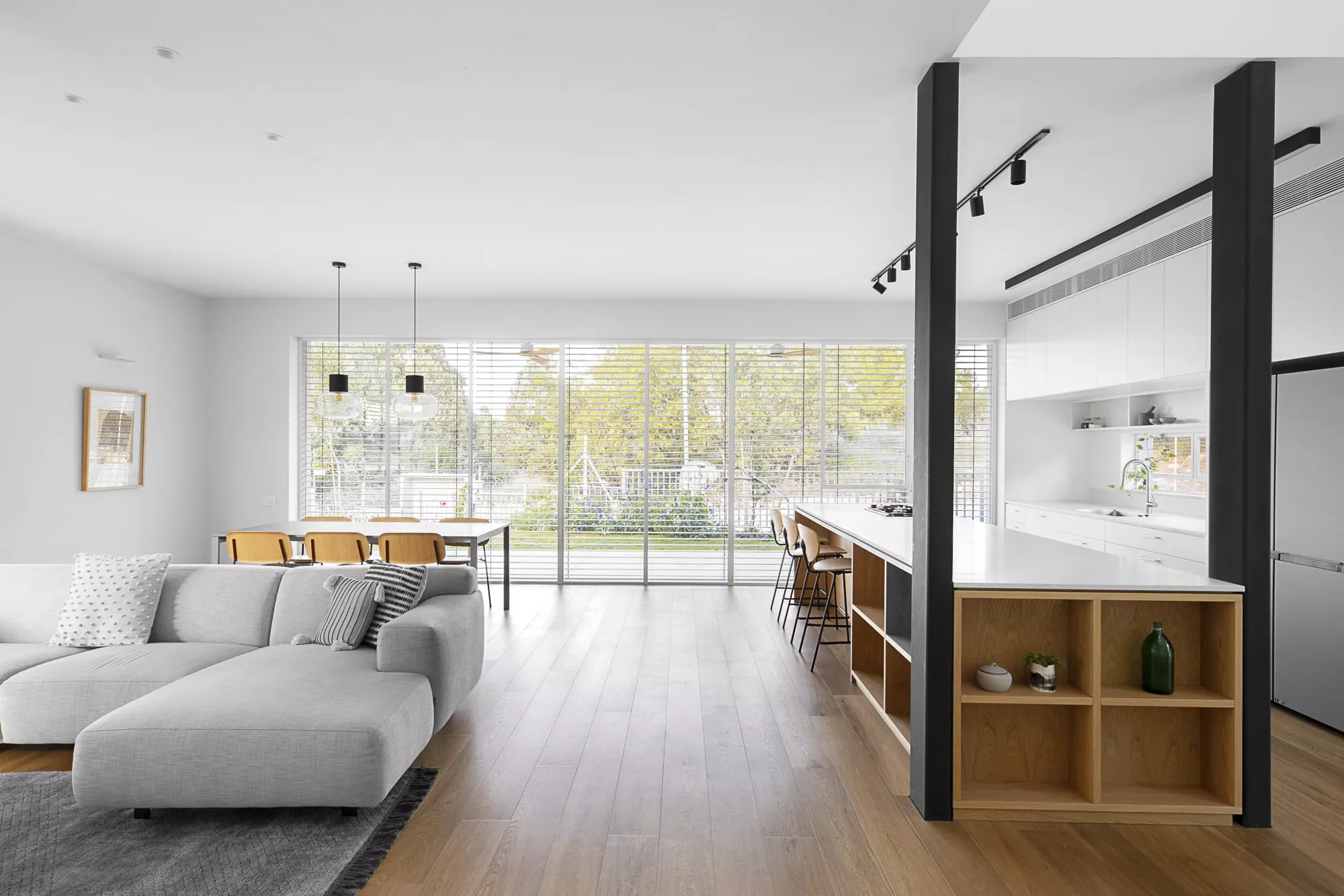 Read more about the article White Steel-Windows & Doors With External Venetian Blinds